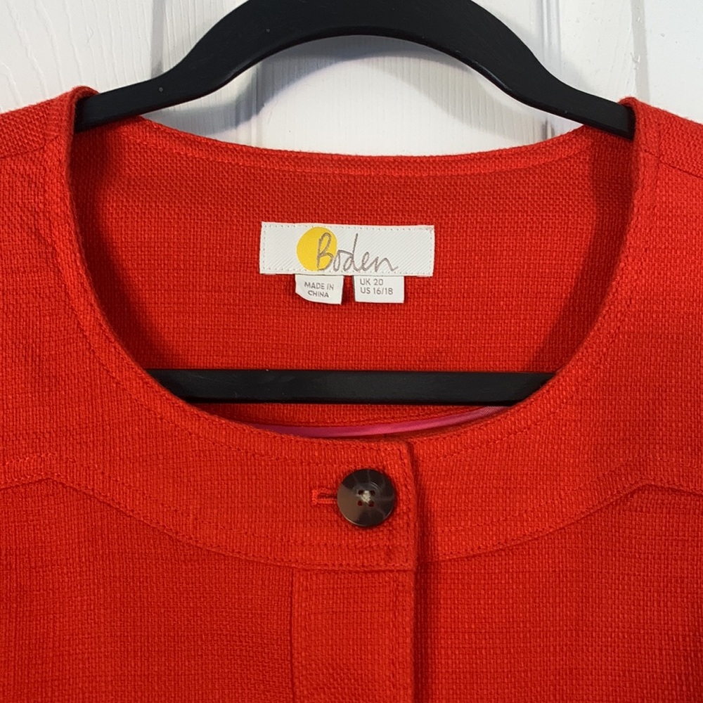 Boden Cropped Jacket - Picture 2 of 10